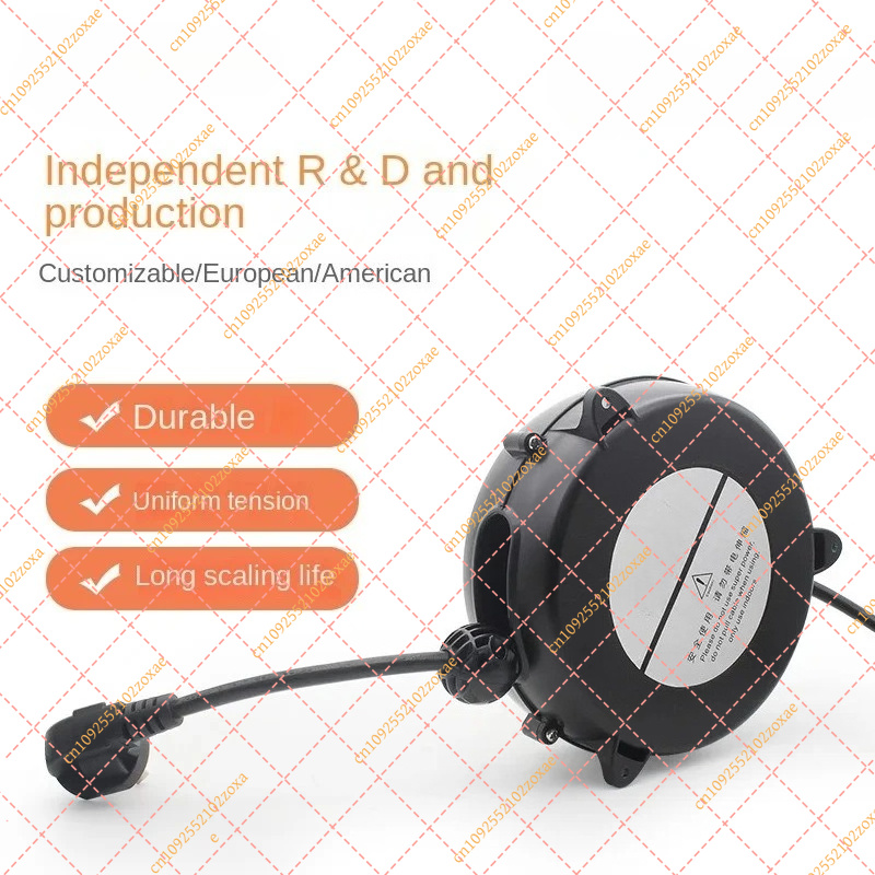 Electric Reel - Avvolgicavo Automatico 5M, Spina EU Maschio