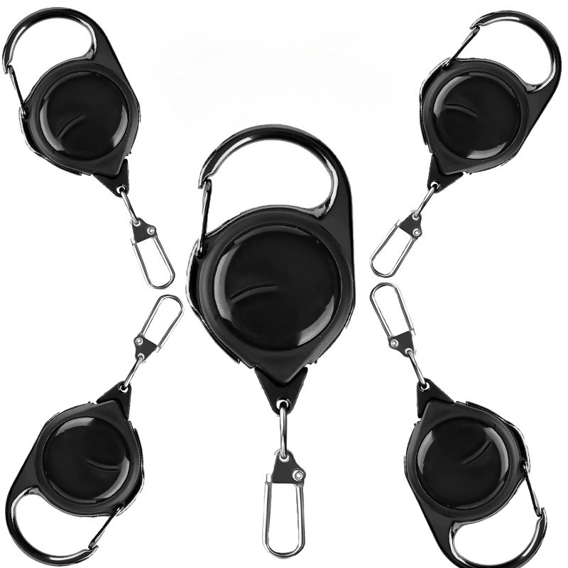 Conventional Reel - Moschettone retrattile resistente con fune in
