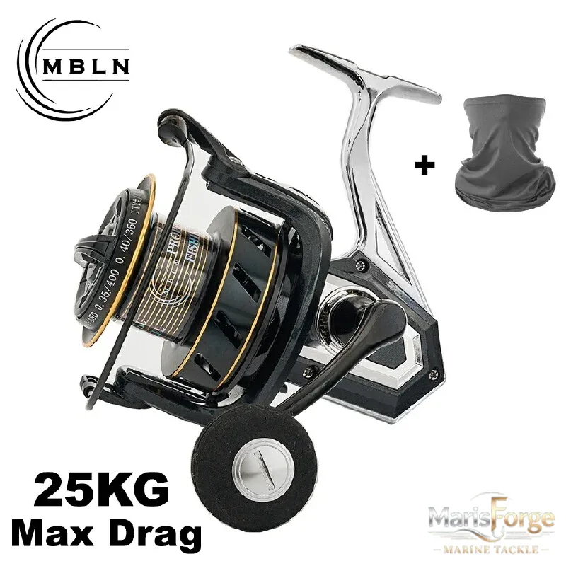 Surf Reel - Mulinello da Pesca Spinning MBLN 8000