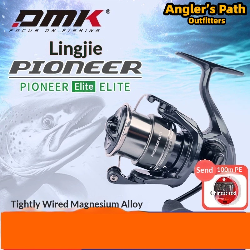 Trolling Reel - Mulinello da Spinning DMK Pioneer Elite