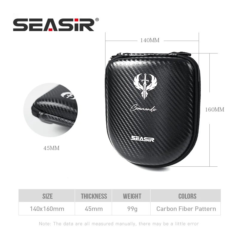 SEASIR Commando Modello in fib - Spincast Reel recensione e prezzo