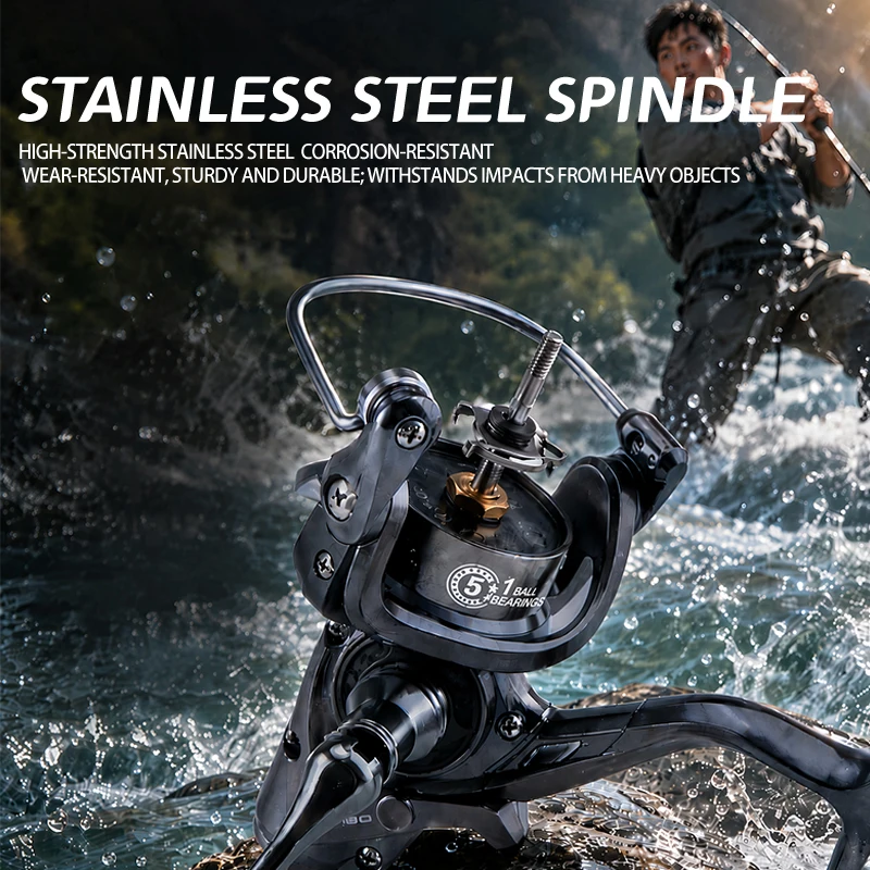 DEUKIO Mulinello da Pesca Spin - Ice Fishing Reel recensione e prezzo