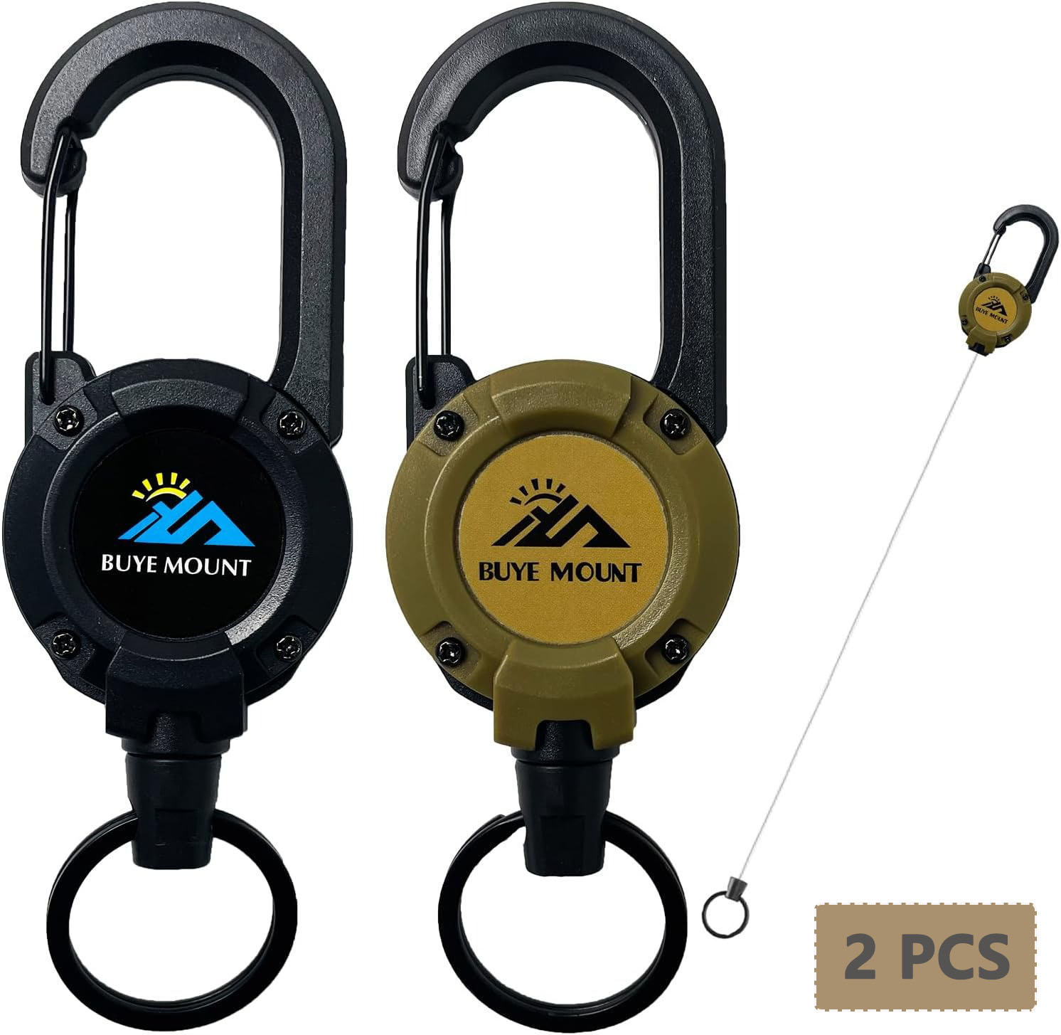 Set di 2 Portachiavi Retrattil - Conventional Reel recensione e prezzo